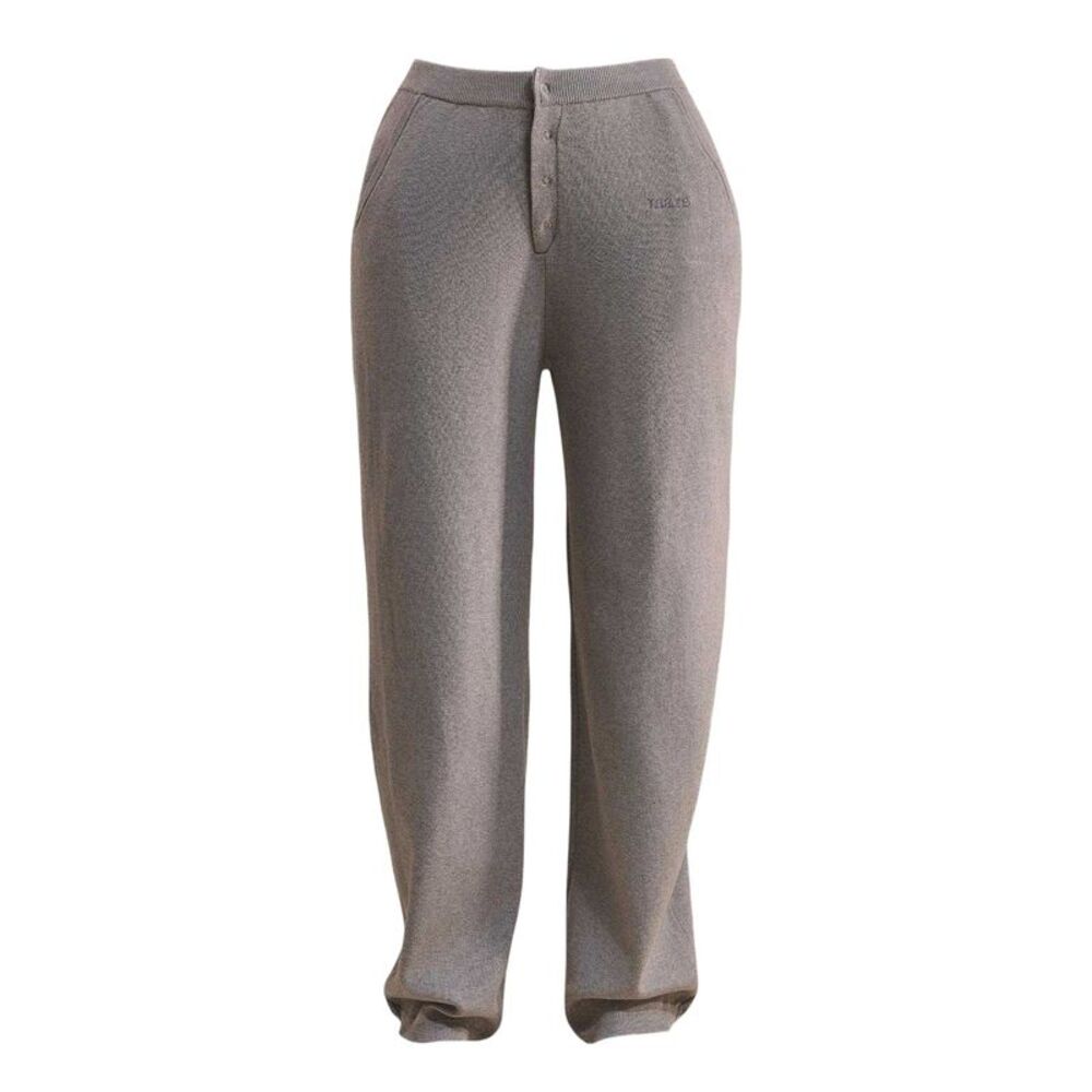 Mars Womens/Ladies Knitted Joggers / Gray